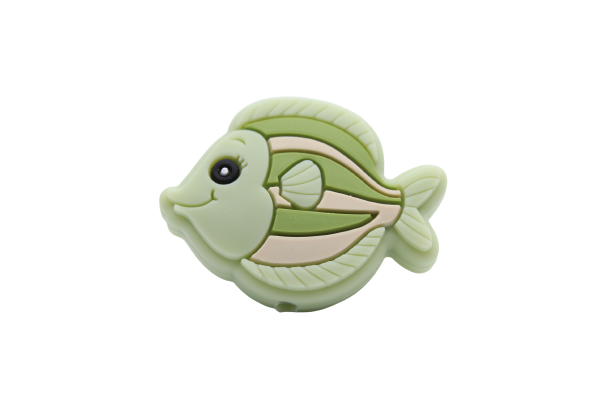Poisson - Perle en silicone