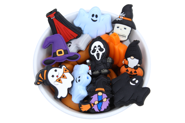 Halloween - Perle en silicone