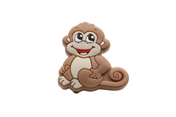 Singe - Perle en silicone