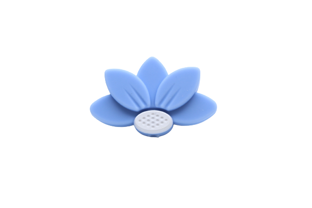 Demi-fleur - Perle en silicone