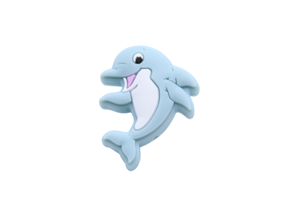 Dauphin - Perle en silicone