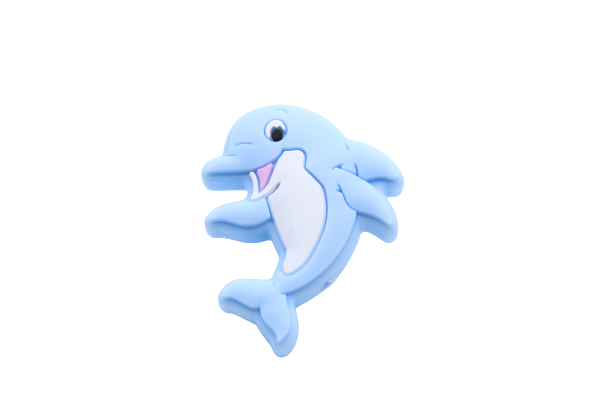 Dauphin - Perle en silicone