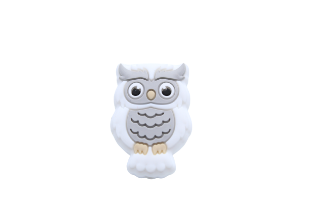 Hibou version 2 - Perle en silicone