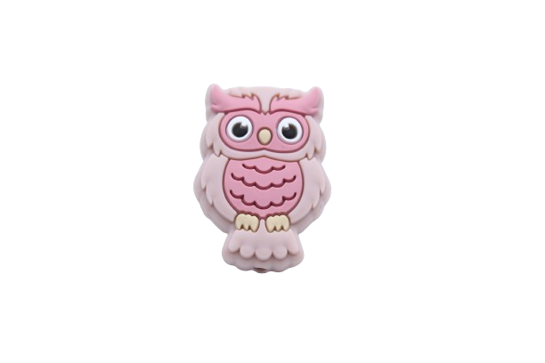 Hibou version 2 - Perle en silicone