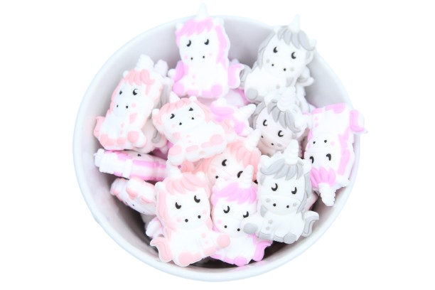 Licorne version 3 - Perle en silicone