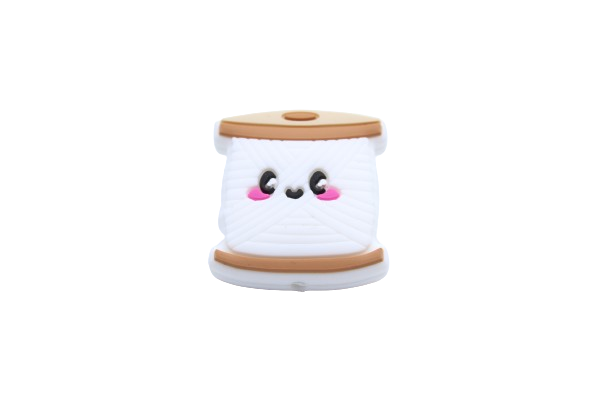 Bobine de fil - Perle en silicone