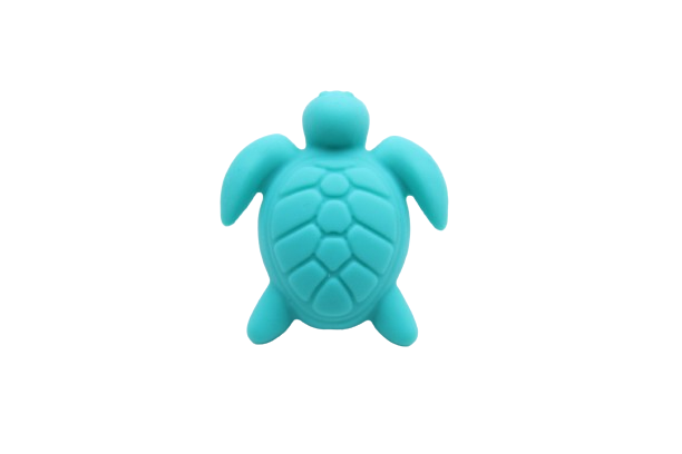 Tortue version 2 - Perle en silicone