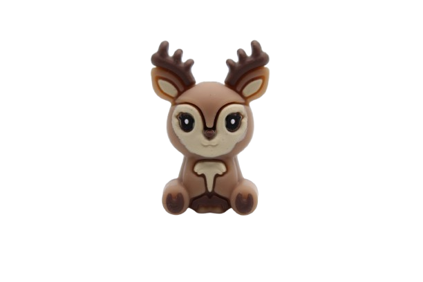 Cerf 3D - Perle en silicone