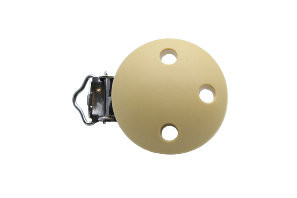 Nouvelle couleur: Cookie - Perle en silicone