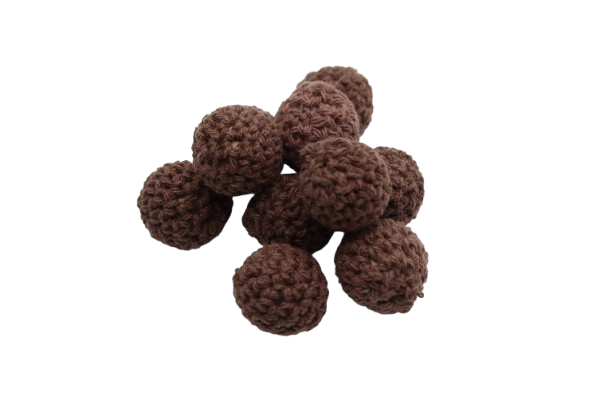 Perle en crochet 17mm - Perle en crochet