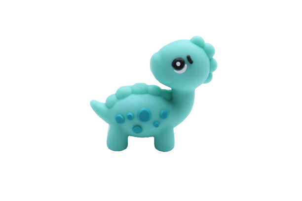 Dinosaure 3D -Perle en silicone