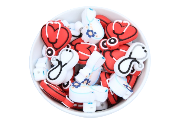 Stéhtoscope - Perle en silicone