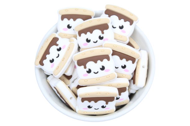 Biscuit Smore - Perle en silicone