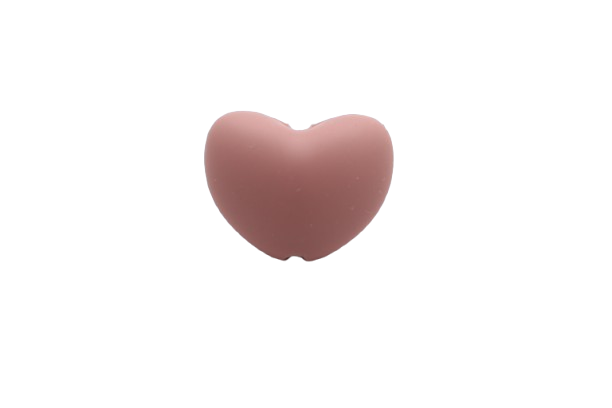 Coeur - Perle en silicone