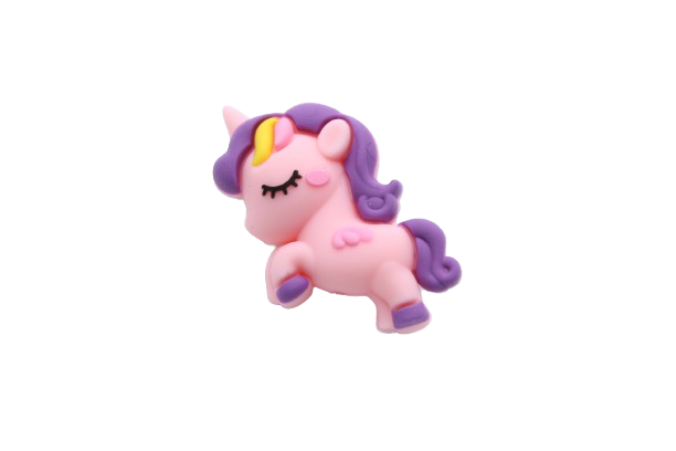 Licorne 3D - Perle en silicone