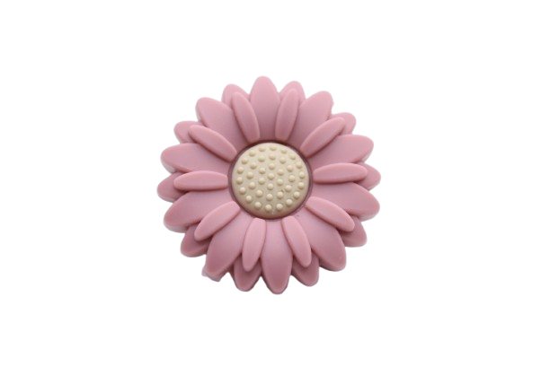 Marguerite grande - Perle en silicone