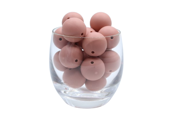 Ronde Ø19mm - Perle en silicone