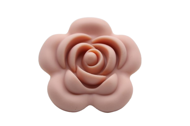 Rose - Perle en silicone