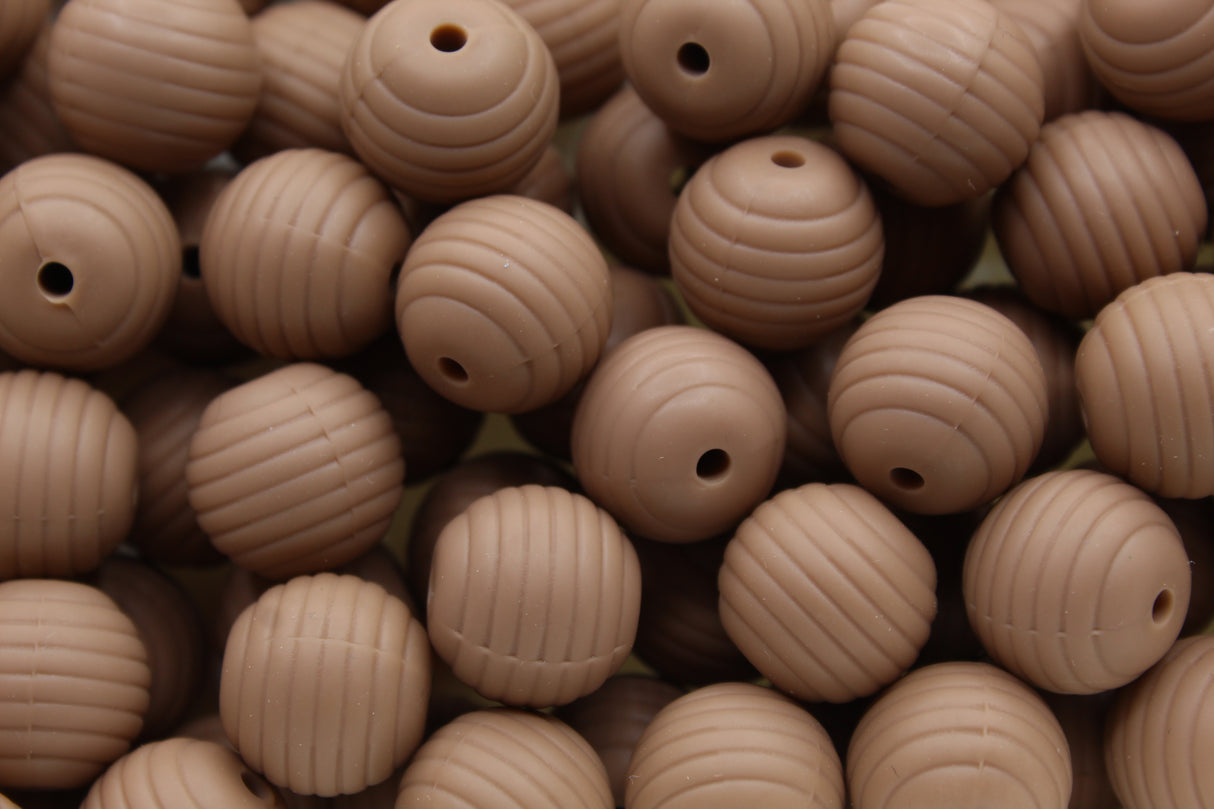 Striée - Perle en silicone