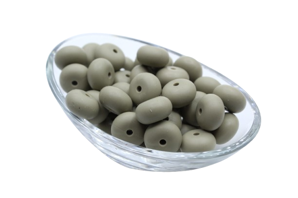 Nouvelle couleur: Vert ciment - Perle en silicone