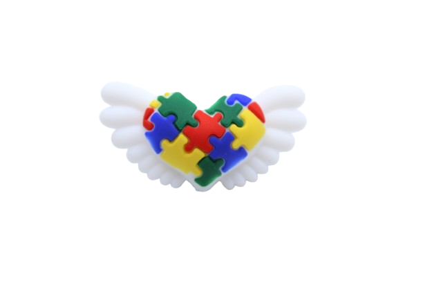 Symboles Autisme - Perle en silicone