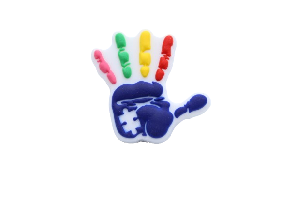 Symboles Autisme - Perle en silicone