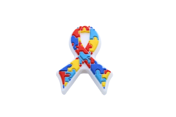 Symboles Autisme - Perle en silicone