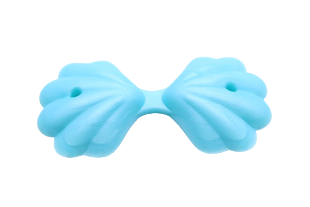 Coquillage (2) 3D - Perle en silicone