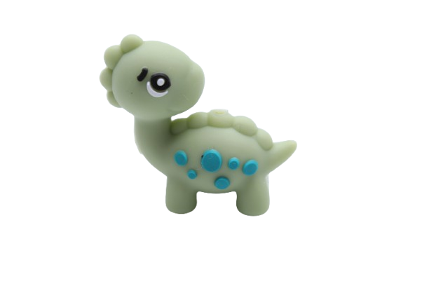 Dinosaure 3D -Perle en silicone
