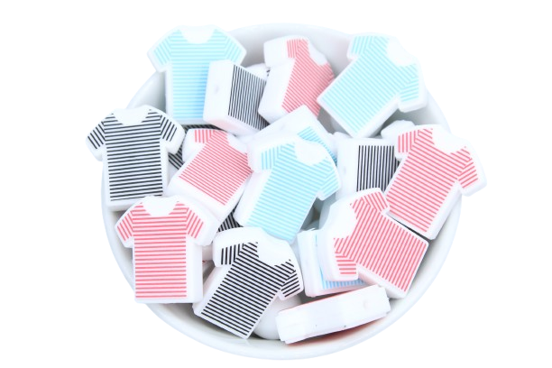 T-shirt marinière - Perle en silicone