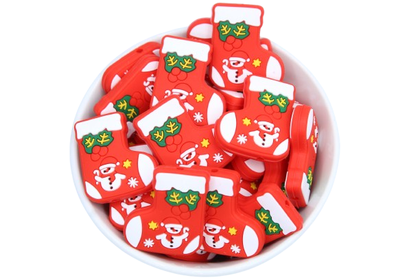 Botte de Noël Version 2- Perle en silicone