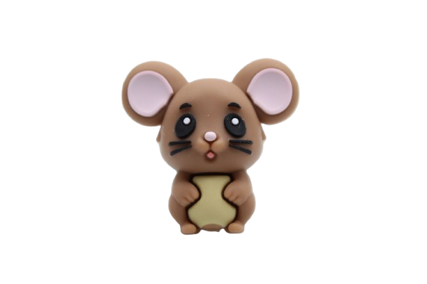 Souris 3D - Perle en silicone