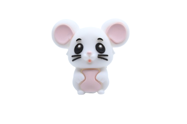 Souris 3D - Perle en silicone
