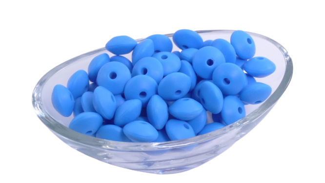 Lentille Ø12mm - Lot de 10 - Perle en silicone