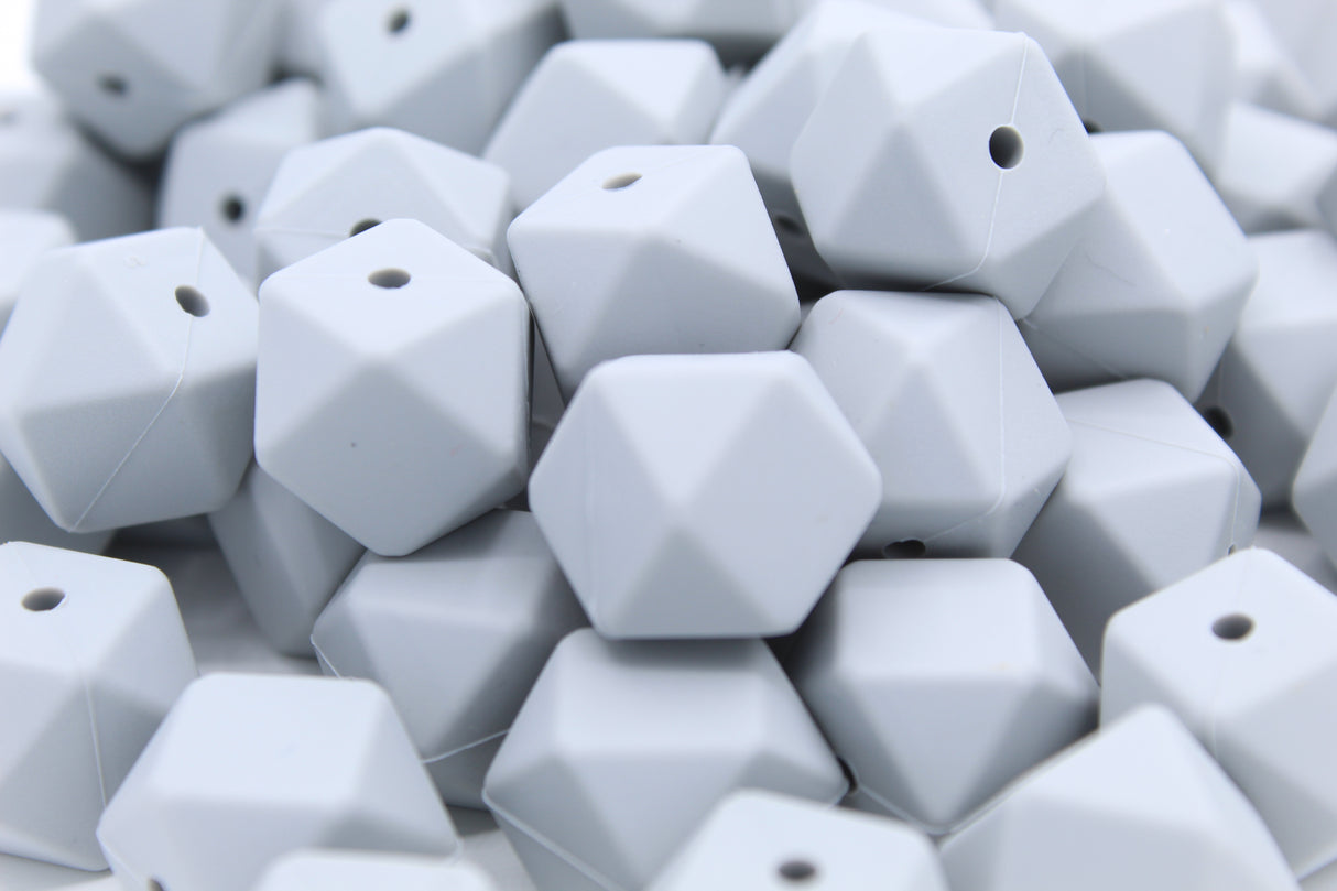 Hexagonale 14mm - Perle en silicone
