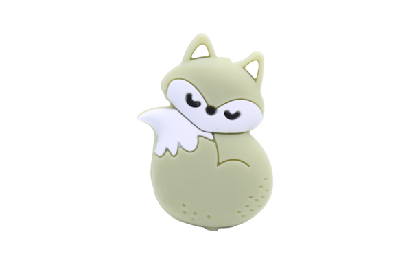 Renard - version 3 - Perle en silicone