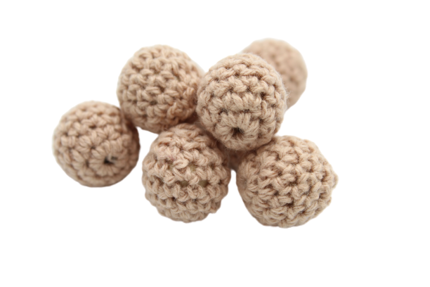 Perle en crochet 20mm - Perle en crochet