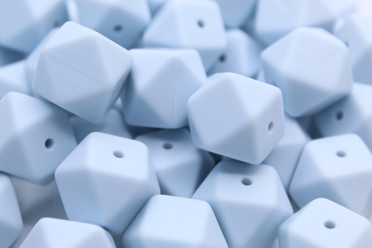 Hexagonale 14mm - Perle en silicone