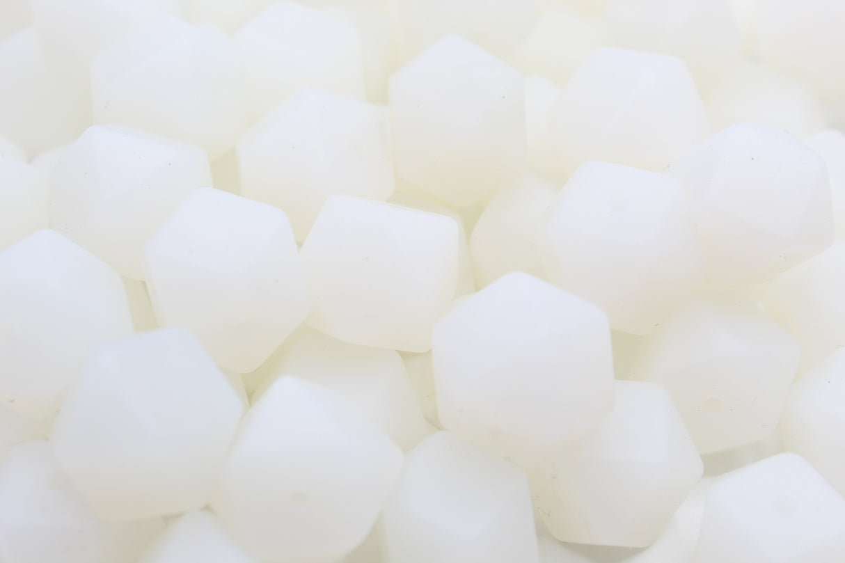 Hexagonale 17mm - Perle en silicone