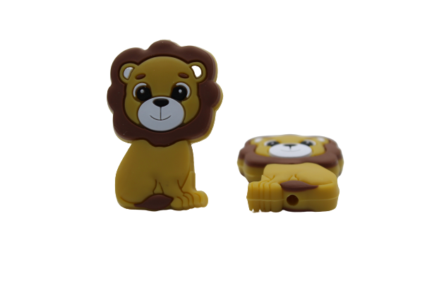 Lion - Perle en silicone