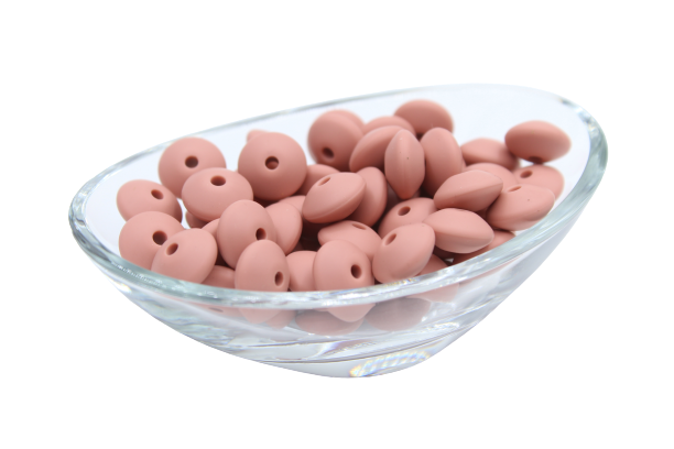 Lentille Ø12mm - Lot de 10 - Perle en silicone