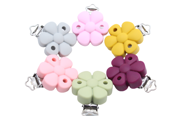 Clip Fleur - Silicone