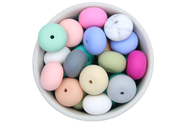 Abacus Ø22mm - Perle en silicone