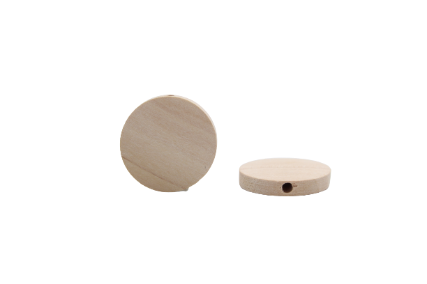 Médaille en érable - Perle en bois