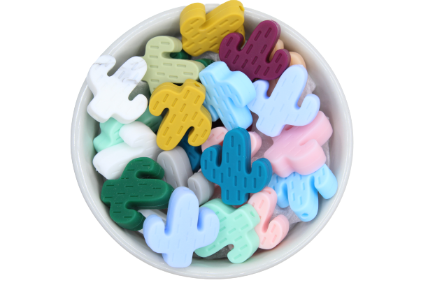 Cactus - Perle en silicone
