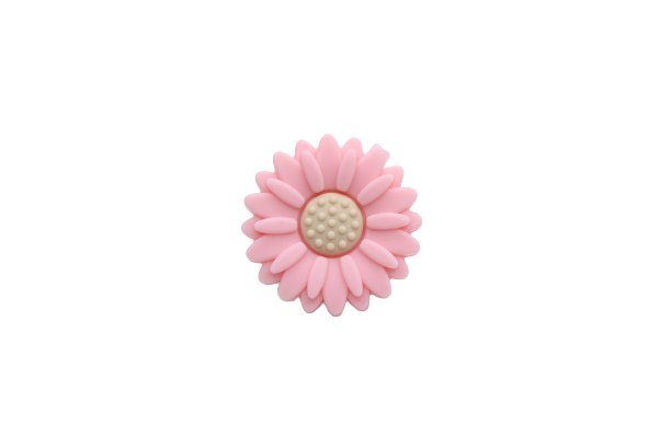 Marguerite petite (20mm) - Perle en silicone