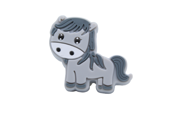 Poney - Perle en silicone