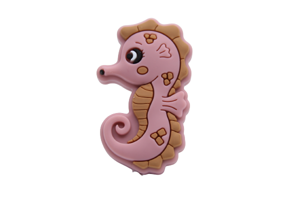 Hippocampe - Perle en silicone