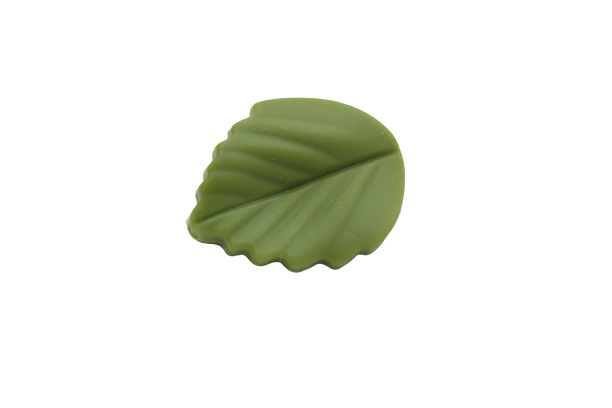 Petite feuille version 2 - Perle en silicone