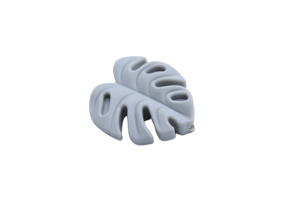 Feuille de Monstera Version 2 - Perle en silicone